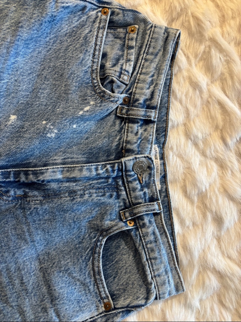 Garage Denim Straight Jeans